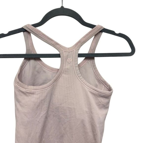Lululemon lilac ribbed tank top size 4 - Picture 2 of 4